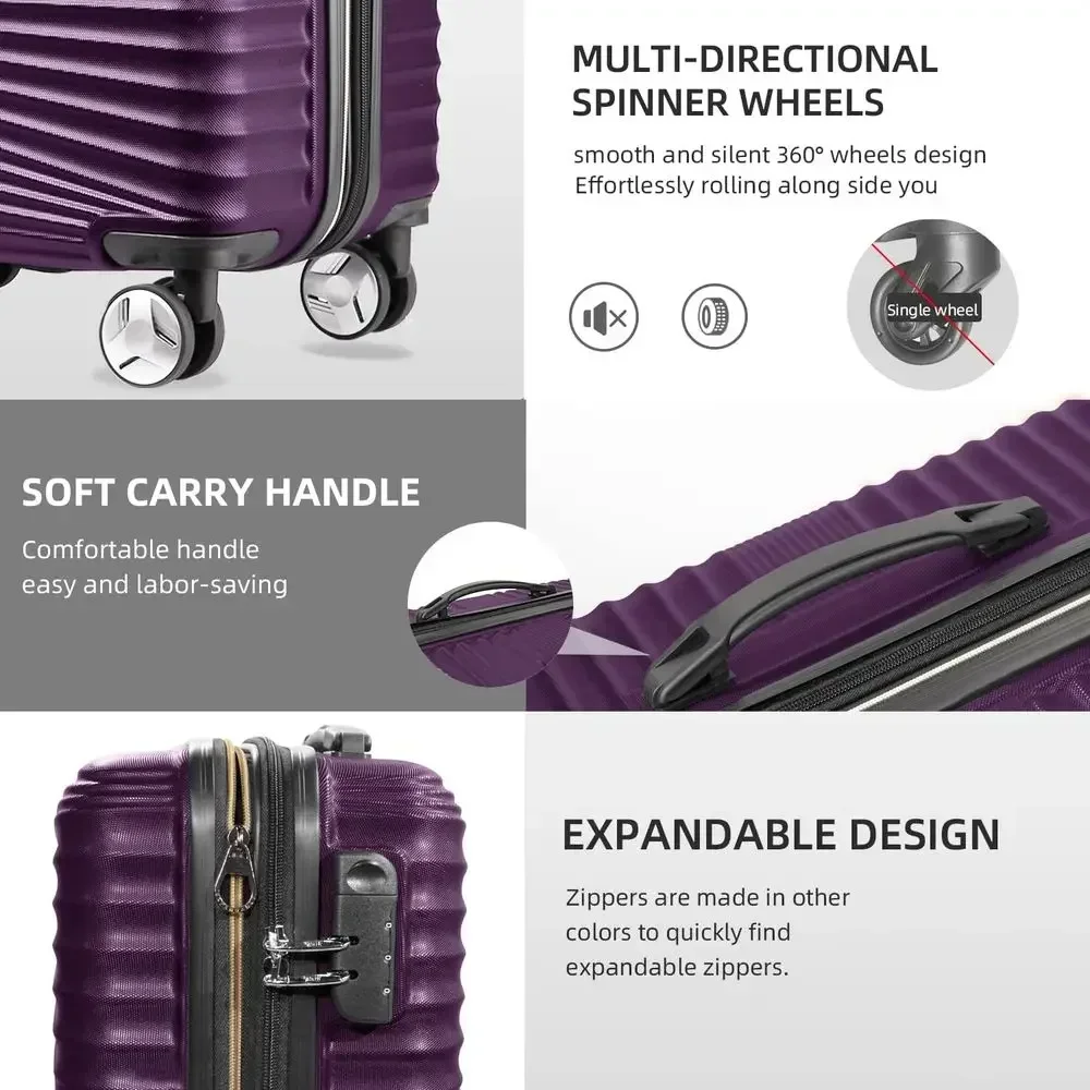 Conjunto de Malas Expansíveis  - Expandable Hard Shell Luggage Set avaliação e preço
