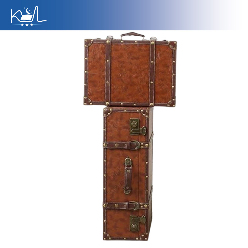 Caixa de Armazenamento Decorat - Retro Vintage Trunk Suitcase avaliação e preço