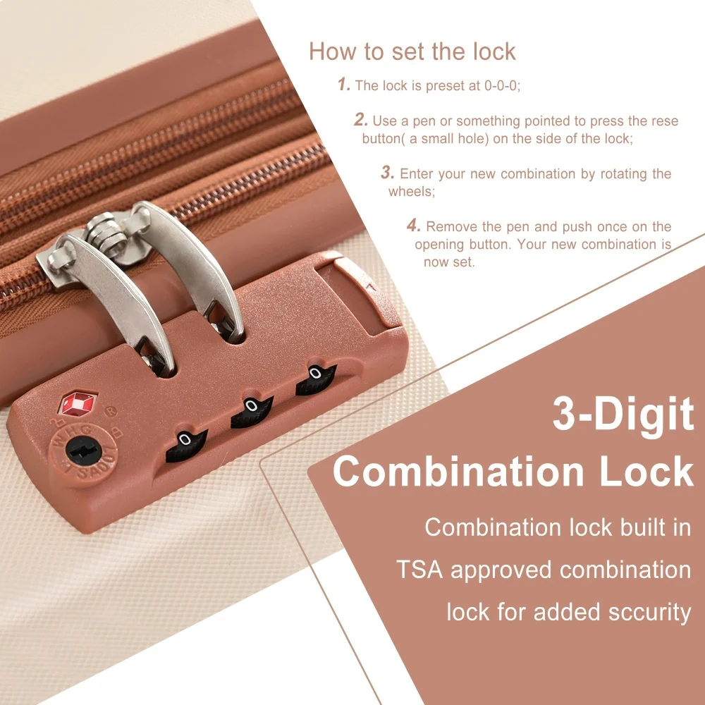 Conjunto de Malas Rígidas em A - Expandable Hard Shell Luggage Set avaliação e preço