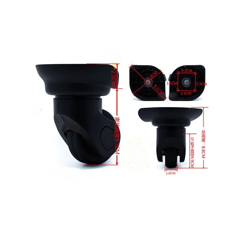 Rodas para Malas 49mm PVC com  - Silent Replacement Luggage Wheels avaliação e preço