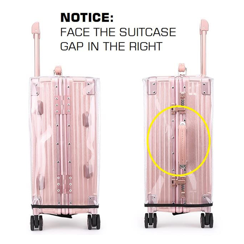 18-30 Polegada mala protetor d - Luggage Protective Cover Transparent avaliação e preço