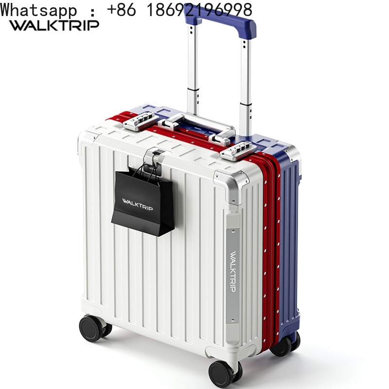 Mala de Viagem de 18 Polegadas - Aluminum Frame Carry On Luggage avaliação e preço