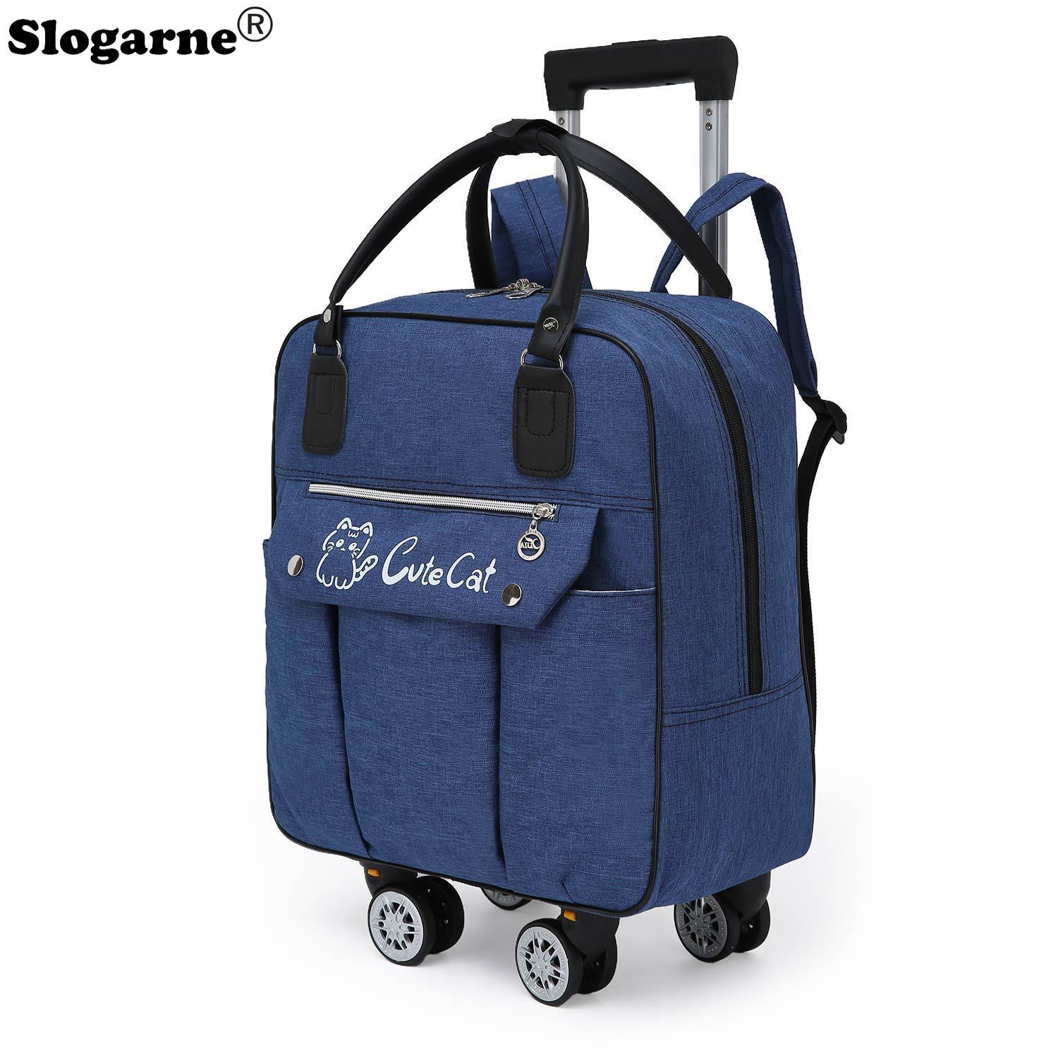 Carrinho grande capacidade sac - Foldable Rolling Luggage Bag avaliação e preço
