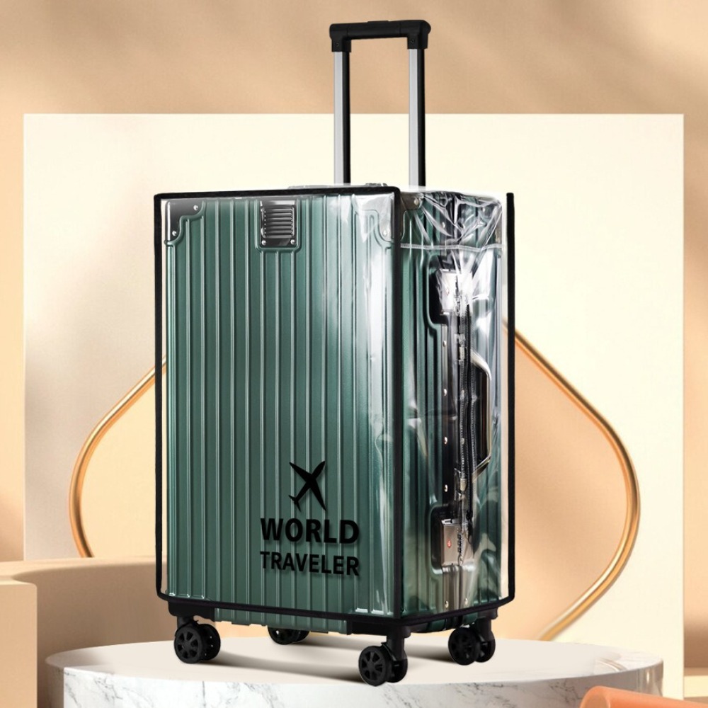 Capa de Bagagem Transparente e - Waterproof Suitcase Cover Protector avaliação e preço