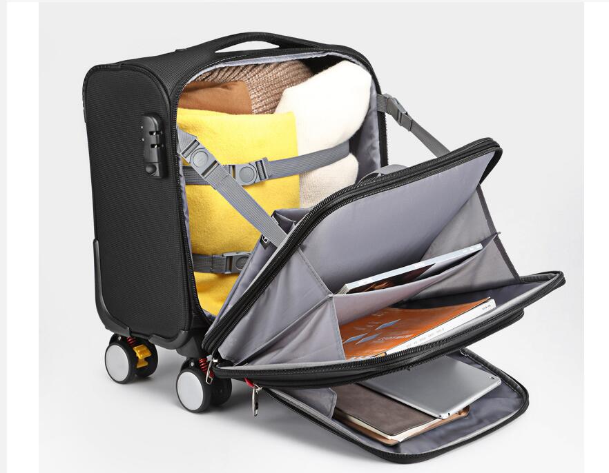 Homens Negócios 18 polegada Sp - Spinner Wheel Rolling Suitcase 20 Inch avaliação e preço