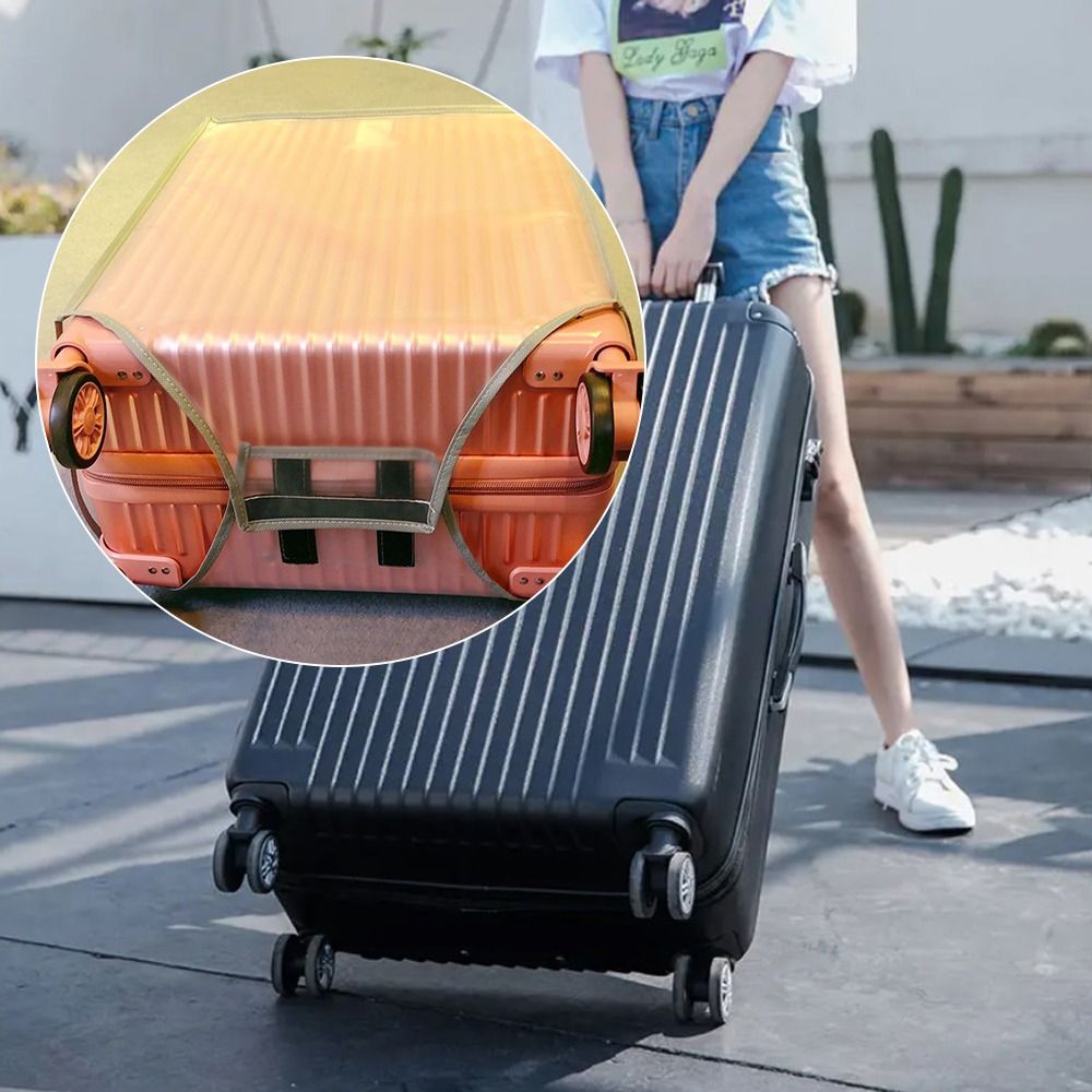 Capa Protetora de Bagagem Tran - Waterproof Suitcase Cover Protector avaliação e preço