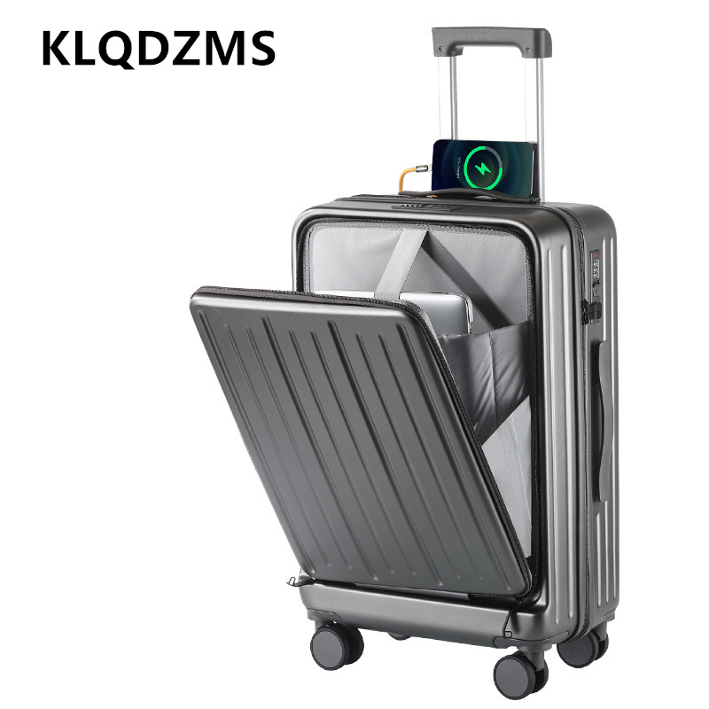 Mala de Viagem KLQDZMS 20 Pole - Front Opening Laptop Luggage 24 Inch avaliação e preço
