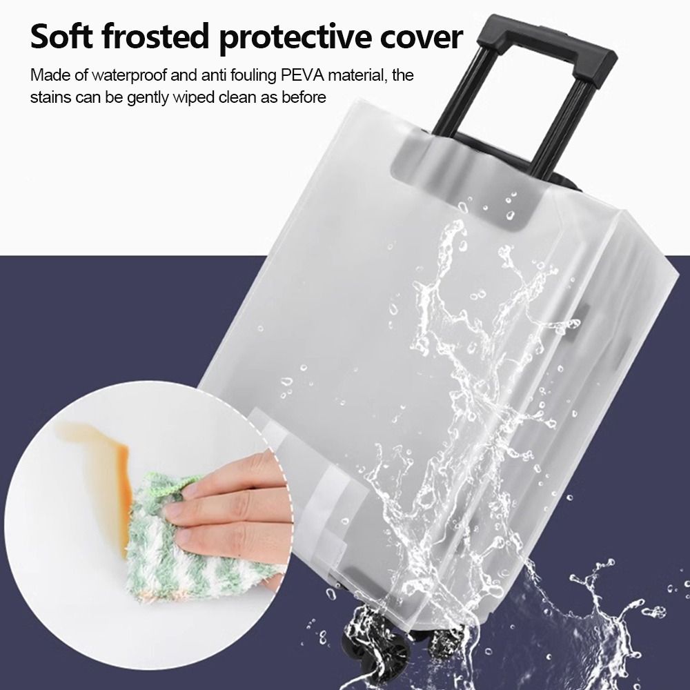 Nova Capa Protetora Fosca para - Waterproof Suitcase Cover Protector avaliação e preço