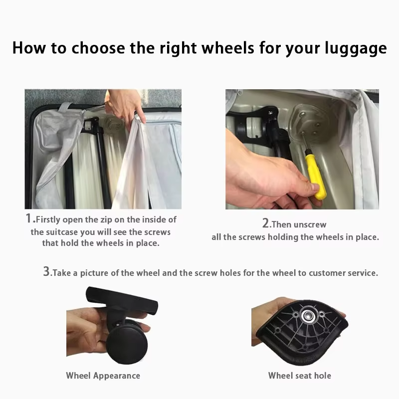 Para 41Z #   Substituição de R - Silent Replacement Luggage Wheels avaliação e preço