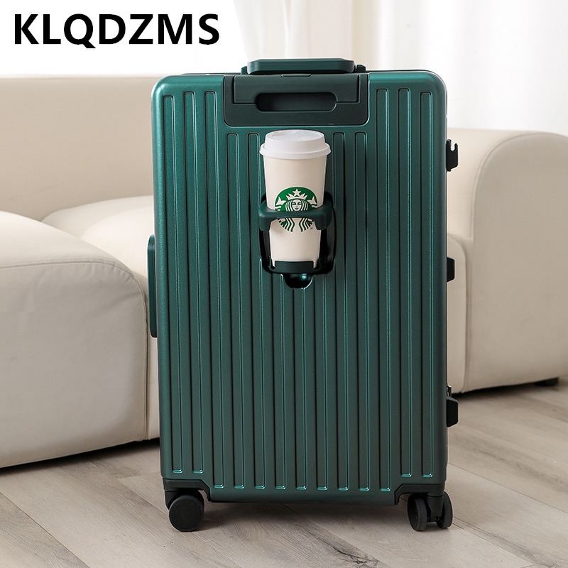 Mala de Viagem Portátil KLQDZM - Front Opening Laptop Luggage 24 Inch avaliação e preço