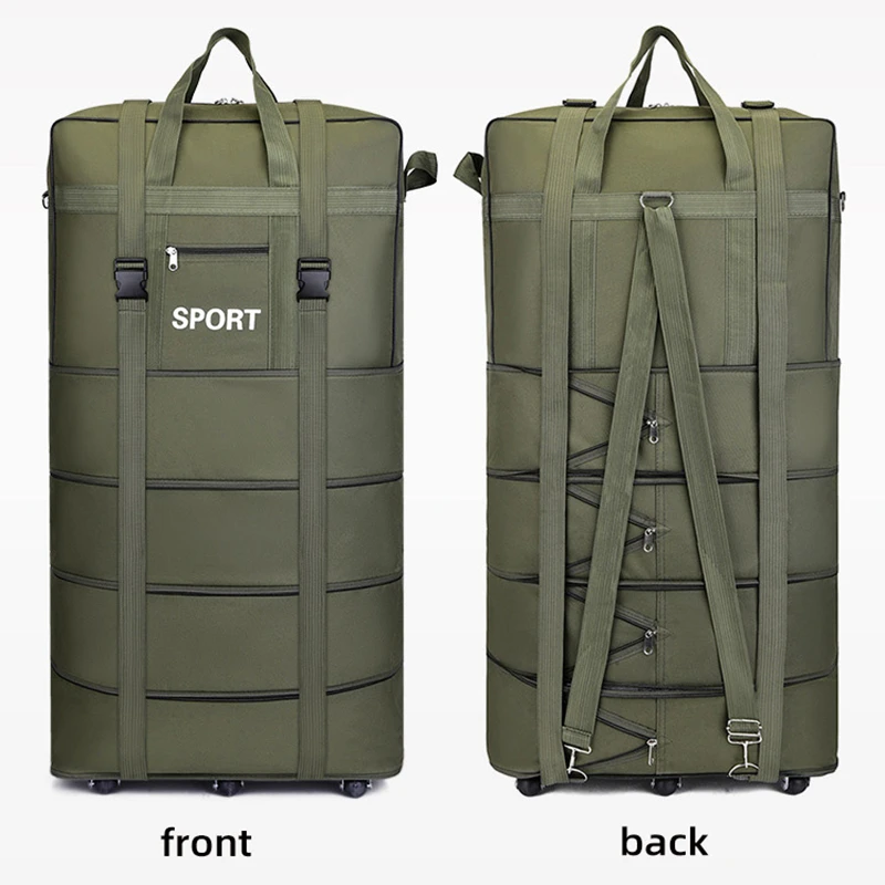 Mais companhia aérea verificad - Foldable Rolling Luggage Bag avaliação e preço
