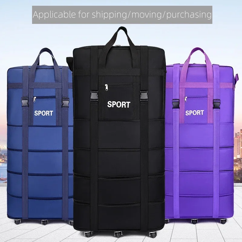 Mais companhia aérea verificad - Foldable Rolling Luggage Bag avaliação e preço